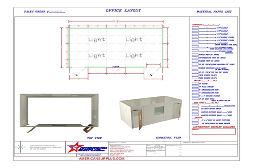 modular office cad